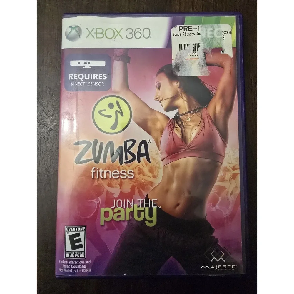 Zumba Fitness Xbox 360 Kinect‎ Microsoft Game Studios Majesco Join The Party